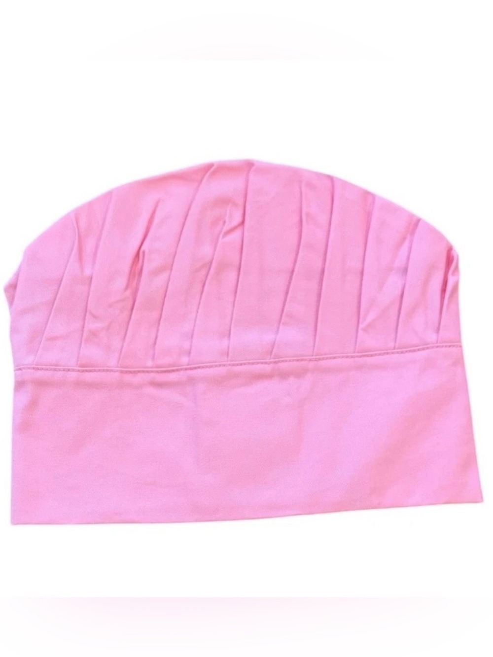 Kids Chef Hat Pink Pleated